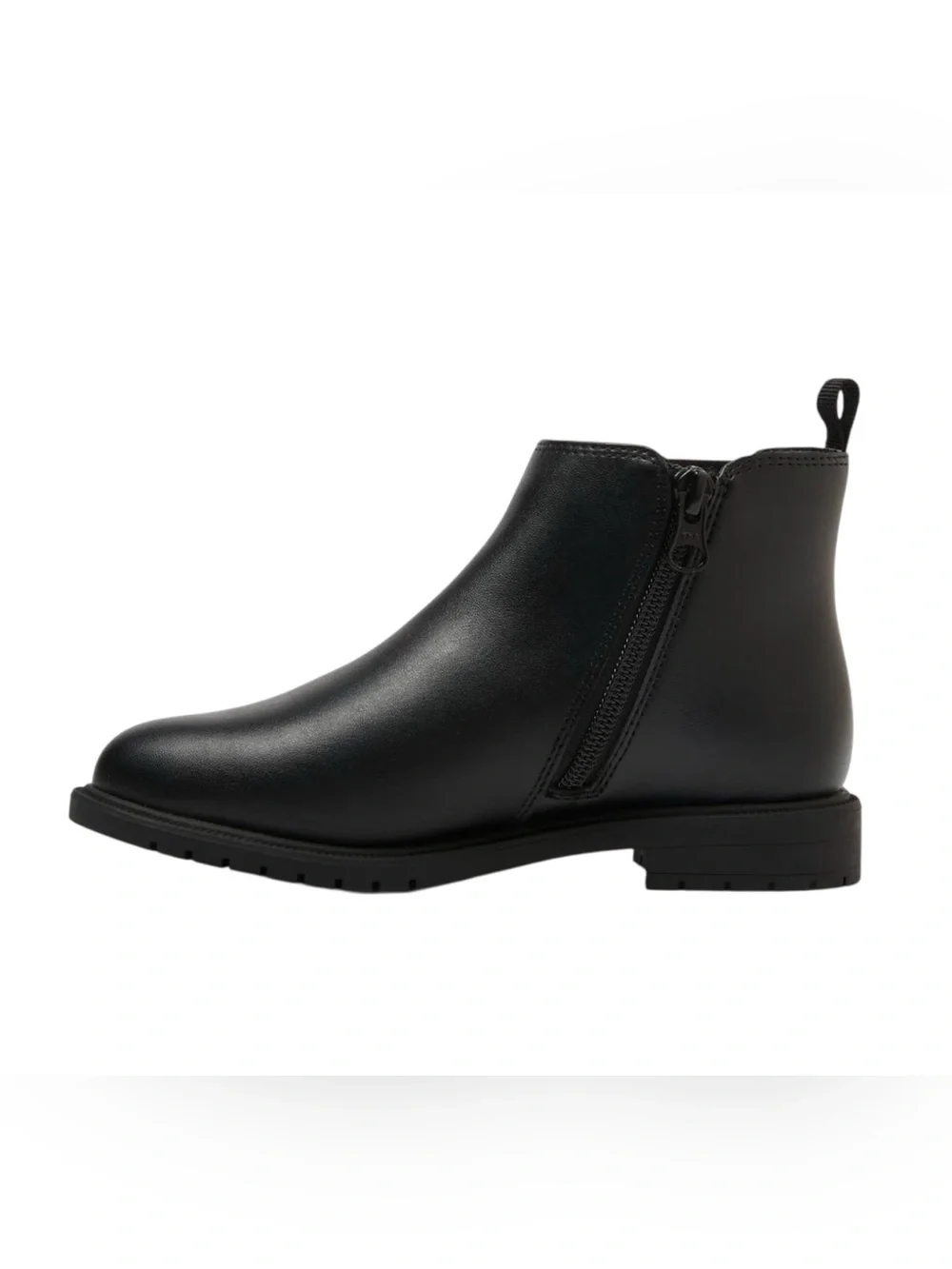 Cat & Jack Brandy Chelsea Ankle Boots Sz 9 Black NWT